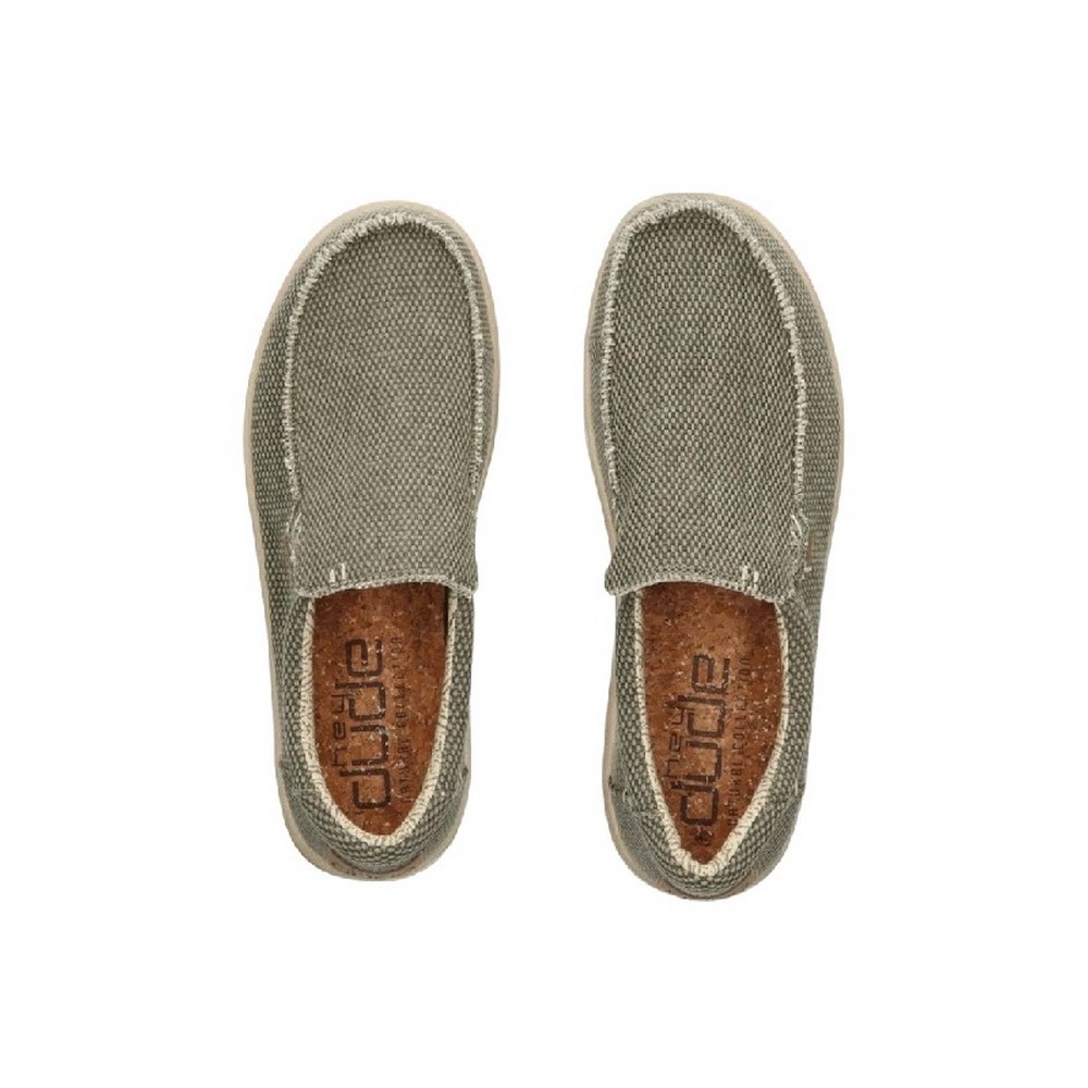 HEY DUDE MIKKA BRAIDED ΠΑΠΟΥΤΣΙ ΑΝΔΡΙΚΟ ARMY