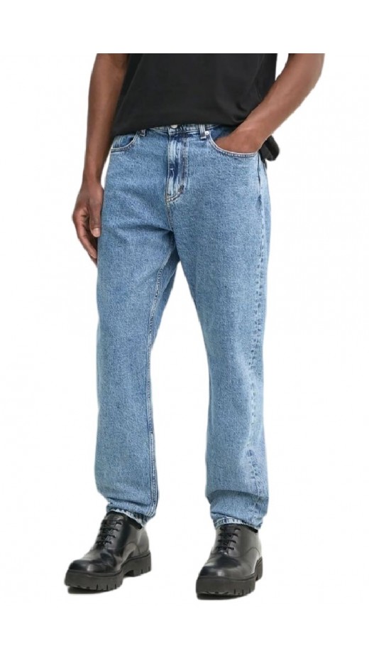TOMMY JEANS ISAAC RLXD TPRD AI4136 ΠΑΝΤΕΛΟΝΙ ΑΝΔΡΙΚΟ BLUΕ DENIM