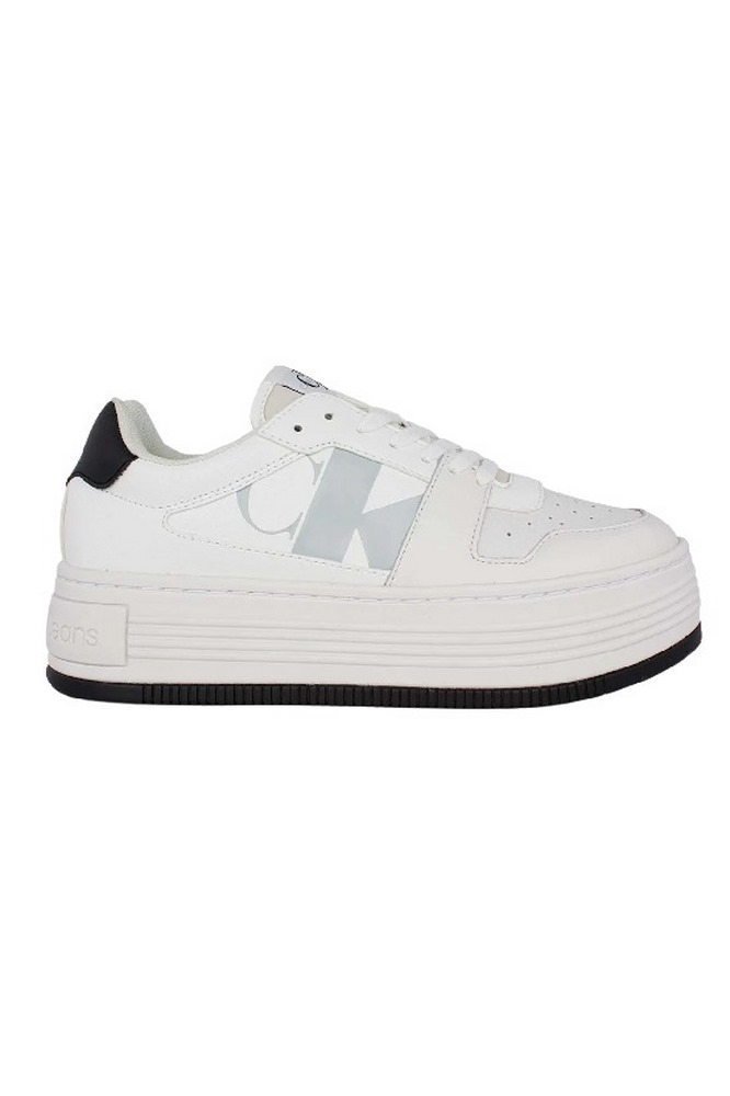 CALVIN KLEIN JEANS BOLD FLATF LOW LACEUP MIX NBS ΠΑΠΟΥΤΣΙ ΓΥΝΑΙΚΕΙΟ BRIGHT WHITE