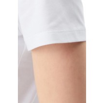 CALVIN KLEIN JEANS MONOLOGO BABY T-SHIRT ΜΠΛΟΥΖΑ ΓΥΝΑΙΚΕΙΑ WHITE