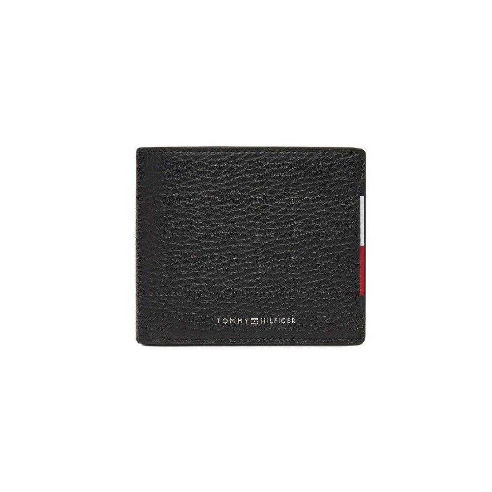 TOMMY HILFIGER CENTRAL CC FLAP AND COIN ΠΟΡΤΟΦΟΛΙ ΑΝΔΡΙΚΟ BLACK