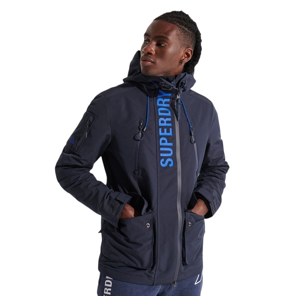 ΜΠΟΥΦΑΝ D1 SDCD ULTIMATE WINDCHEATER ΑΝΔΡΙΚΟ SUPERDRY NAVY