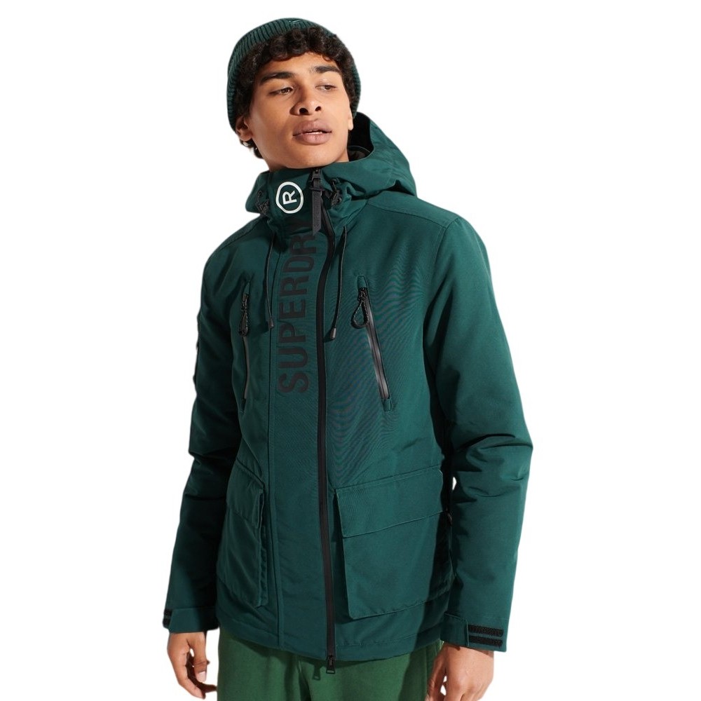 ΜΠΟΥΦΑΝ D1 SDCD ULTIMATE WINDCHEATER ΑΝΔΡΙΚΟ SUPERDRY DARK GREEN