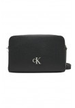 CALVIN KLEIN MINIMAL MONOGRAM CAMERA BAG 20 ΤΣΑΝΤΑ ΓΥΝΑΙΚΕΙΑ BLACK