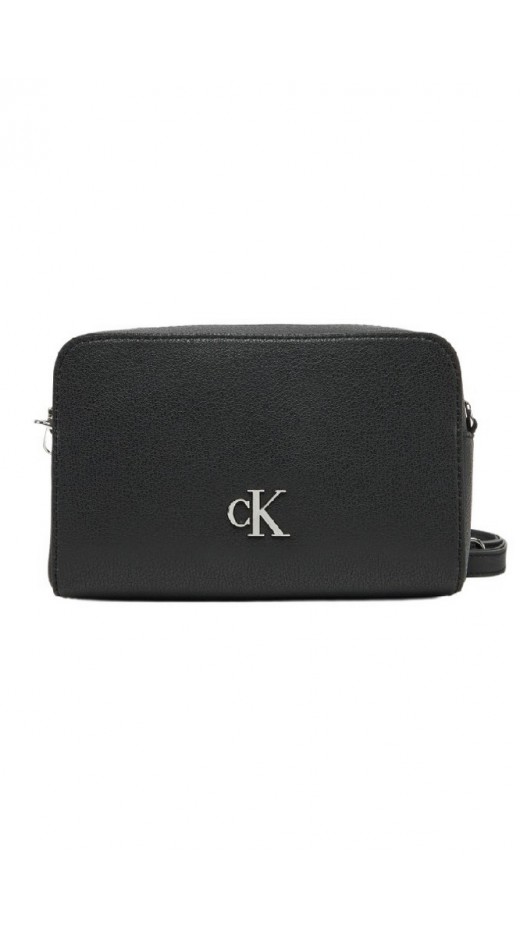CALVIN KLEIN MINIMAL MONOGRAM CAMERA BAG 20 ΤΣΑΝΤΑ ΓΥΝΑΙΚΕΙΑ BLACK