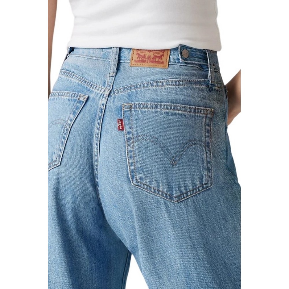LEVIS® CINCH BAGGY WORN IN ΤΖΙΝ ΠΑΝΤΕΛΟΝΙ ΓΥΝΑΙΚΕΙΟ LIGHT INDIGO
