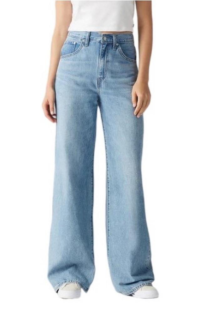 LEVIS® CINCH BAGGY WORN IN ΤΖΙΝ ΠΑΝΤΕΛΟΝΙ ΓΥΝΑΙΚΕΙΟ LIGHT INDIGO