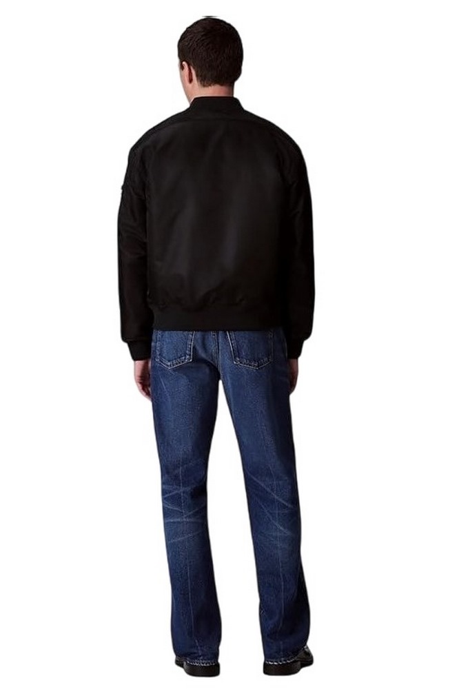 CALVIN KLEIN JEANS LS NYLON BOMBER JACKET ΜΠΟΥΦΑΝ ΑΝΔΡΙΚΟ BLACK
