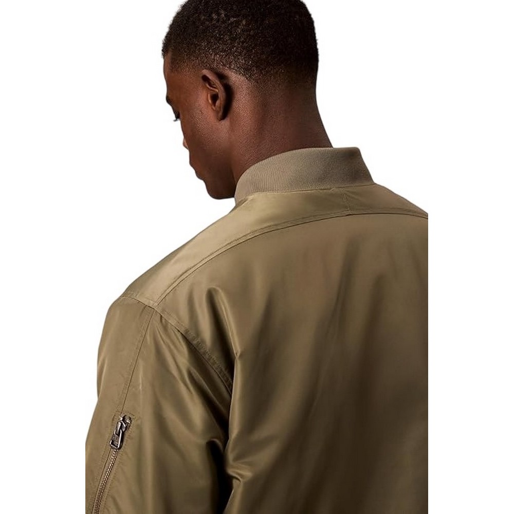 CALVIN KLEIN JEANS LS NYLON BOMBER JACKET ΜΠΟΥΦΑΝ ΑΝΔΡΙΚΟ OLIVE