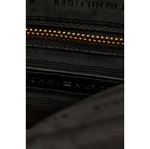 TOMMY HILFIGER LOGOTAPE BACKPACK ΤΣΑΝΤΑ ΓΥΝΑΙΚΕΙΑ BLACK