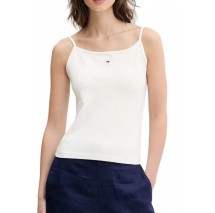TOMMY JEANS ESSENTIAL STRAP TOP EXT ΤΟΠ ΓΥΝΑΙΚΕΙΟ WHITE