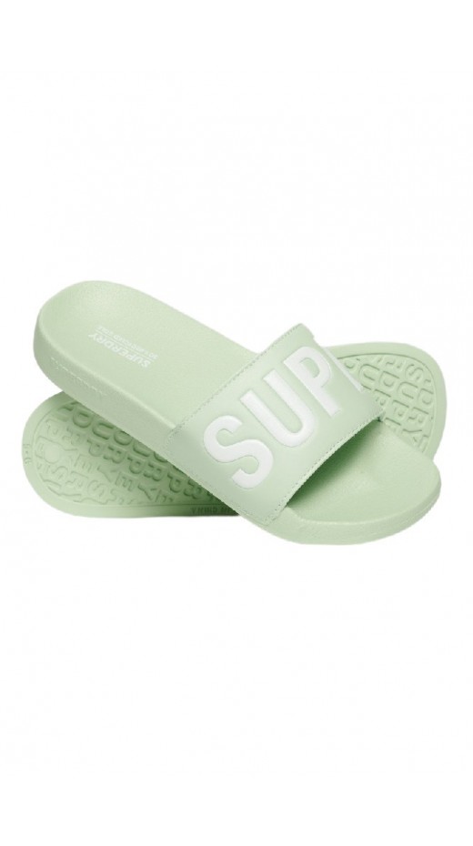 SUPERDRY CORE VEGAN POOL SLIDE ΠΑΝΤΟΦΛΑΙ ΓΥΝΑΙΚΕΙΑ MINT