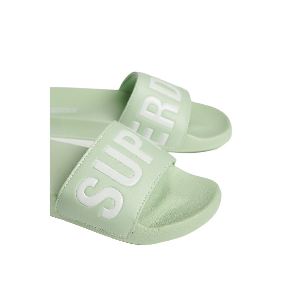 SUPERDRY CORE VEGAN POOL SLIDE ΠΑΝΤΟΦΛΑΙ ΓΥΝΑΙΚΕΙΑ MINT