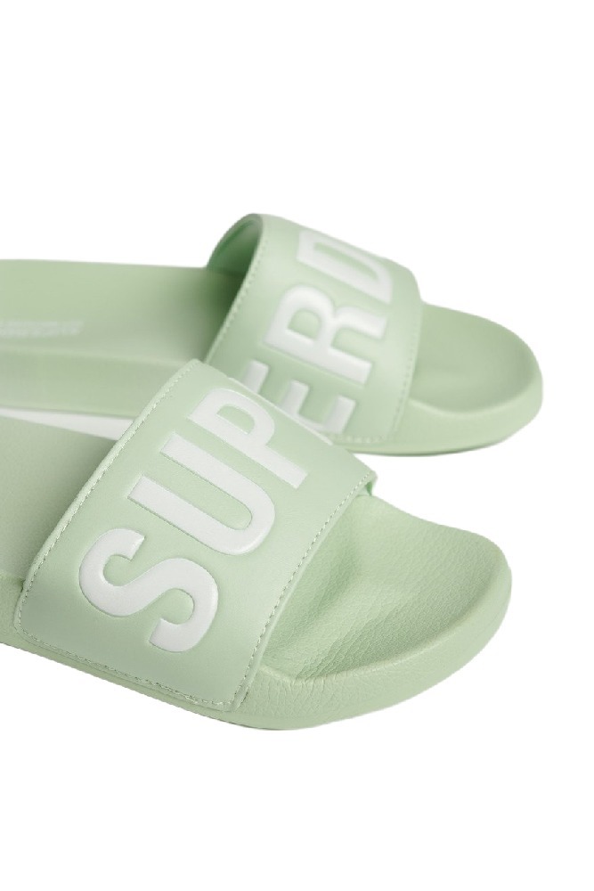 SUPERDRY CORE VEGAN POOL SLIDE ΠΑΝΤΟΦΛΑ ΓΥΝΑΙΚΕΙΑ MINT