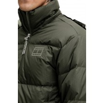 TOMMY JEANS ALASKA DOWN PUFFER EXT ΜΠΟΥΦΑΝ ΑΝΔΡΙΚΟ GREEN
