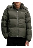 TOMMY JEANS ALASKA DOWN PUFFER EXT ΜΠΟΥΦΑΝ ΑΝΔΡΙΚΟ GREEN