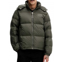TOMMY JEANS ALASKA DOWN PUFFER EXT ΜΠΟΥΦΑΝ ΑΝΔΡΙΚΟ GREEN