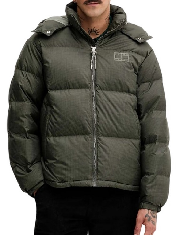 TOMMY JEANS ALASKA DOWN PUFFER EXT ΜΠΟΥΦΑΝ ΑΝΔΡΙΚΟ GREEN
