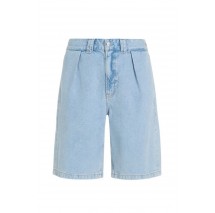 CALVIN KLEIN JEANS 90'S LOOSE PLEATED SHORT ΒΕΡΜΟΥΔΑ ΑΝΔΡΙΚΗ DENIM LIGHT