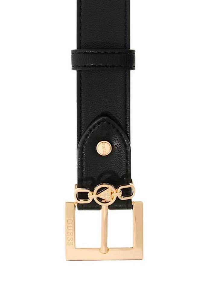 GUESS MARION ADJ&NOT REV H30 ΖΩΝΗ ΓΥΝΑΙΚΕΙΑ BLACK