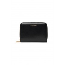 CALVIN KLEIN PULLER MEDIUM FLAP ZIP AROUND ΠΟΡΤΟΦΟΛΙ ΓΥΝΑΙΚΕΙΟ BLACK