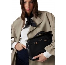 GUESS LORELEI GIRLFRIEND SATCHEL ΤΣΑΝΤΑ ΓΥΝΑΙΚΕΙΑ BLACK