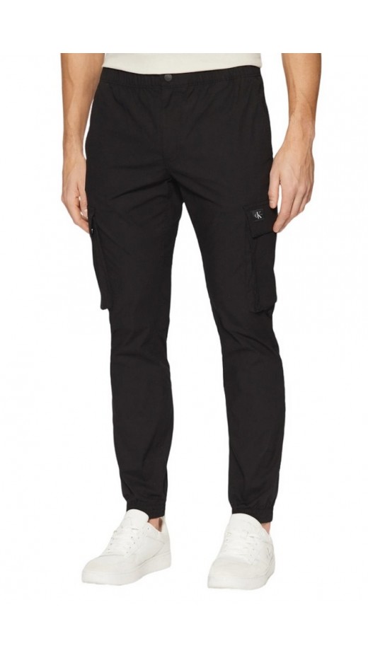 CALVIN KLEIN JEANS SKINNY CARGO ΠΑΝΤΕΛΟΝΙ ΑΝΔΡΙΚΟ BLACK