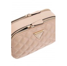 GUESS GIULLY CAMERA BAG ΤΣΑΝΤΑ ΓΥΝΑΙΚΕΙΑ BEIGE