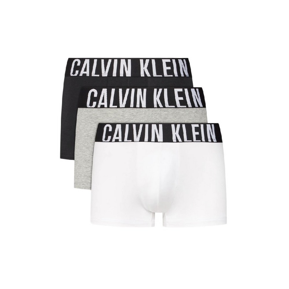 CALVIN KLEIN TRUNK 3PK ΕΣΩΡΟΥΧΟ ΑΝΔΡΙΚΟ WHITE/BLACK