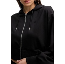 CALVIN KLEIN JEANS PUNTO MILANO FZ HOODIE ΖΑΚΕΤΑ ΓΥΝΑΙΚΕΙΑ BLACK