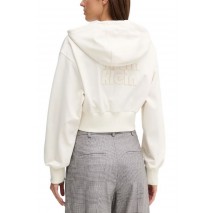 CALVIN KLEIN JEANS PUNTO MILANO FZ HOODIE ΖΑΚΕΤΑ ΓΥΝΑΙΚΕΙΑ OFF WHITE