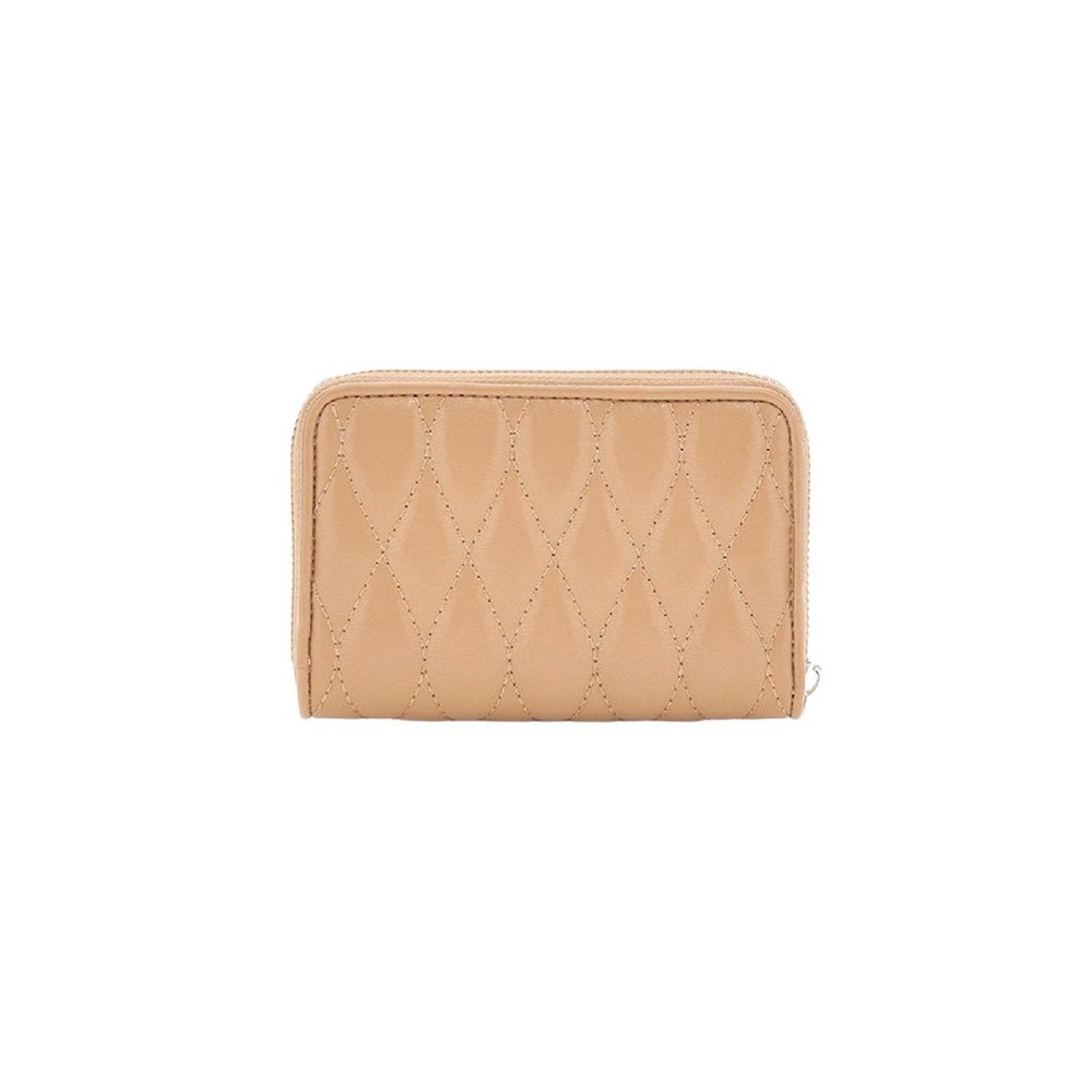 GUESS VALLA SLG MEDIUM ZIP AROUND ΠΟΡΤΟΦΟΛΙ ΓΥΝΑΙΚΕΙΟ BEIGE