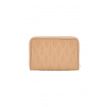 GUESS VALLA SLG MEDIUM ZIP AROUND ΠΟΡΤΟΦΟΛΙ ΓΥΝΑΙΚΕΙΟ BEIGE