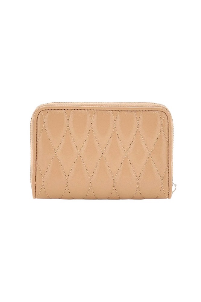 GUESS VALLA SLG MEDIUM ZIP AROUND ΠΟΡΤΟΦΟΛΙ ΓΥΝΑΙΚΕΙΟ BEIGE