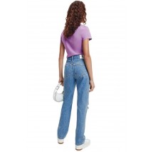 CALVIN KLEIN JEANS MICRO MONOLOGO SLIM FIT TEE T-SHIRT ΑΝΔΡΙΚΟ PURPLE
