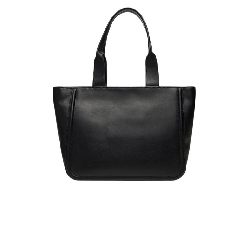 CALVIN KLEIN RAISED CK MEDIUM TOTE ΤΣΑΝΤΑ ΓΥΝΑΙΚΕΙΑ BLACK