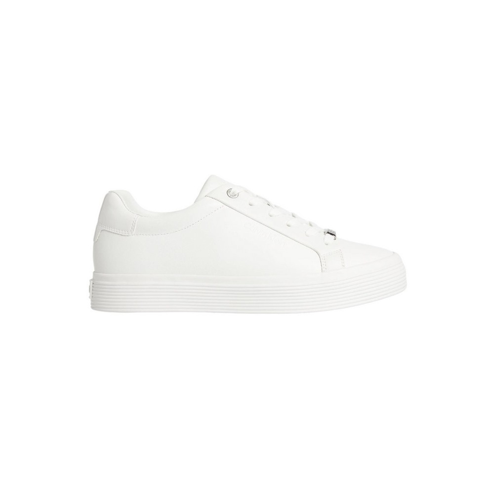 CALVIN KLEIN JEANS VULC LACE UP ΠΑΠΟΥΤΣΙ ΓΥΝΑΙΚΕΙΟ WHITE