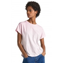 PEPE JEANS LONDON LOURDES T-SHIRT ΜΠΛΟΥΖΑ ΓΥΝΑΙΚΕΙΑ PINK