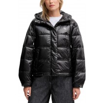 CALVIN KLEIN JEANS SHINE PUFFER JACKET ΜΠΟΥΦΑΝ ΓΥΝΑΙΚΕΙΟ BLACK