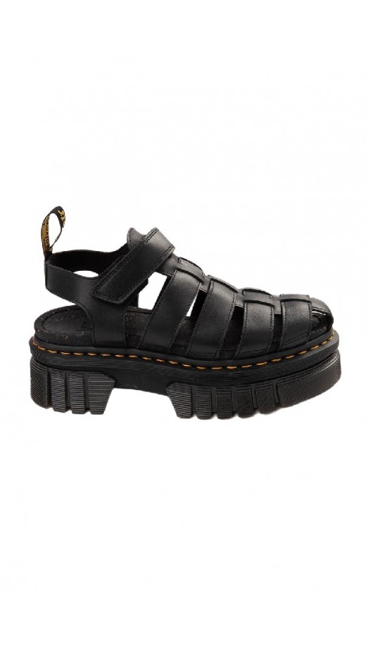 DR. MARTENS RICKI FISHERMAN NAPPA LUX ΠΕΔΙΛΟ ΓΥΝΑΙΚΕΙΟ BLACK