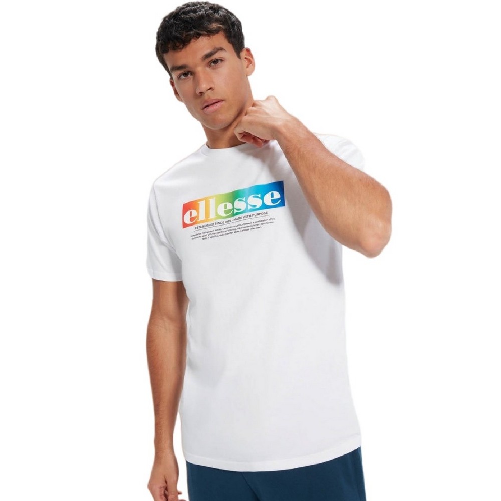 ELLESSE ALLEGRIO TEE T-SHIRT  ΑΝΔΡΙΚΟ WHITE