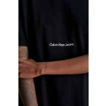 CALVIN KLEIN JEANS INSTITUTIONAL LONG T-SHIRT DRESS ΦΟΡΕΜΑ ΓΥΝΑΙΚΕΙΟ BLACK