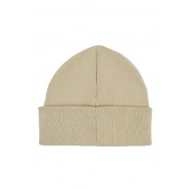 CALVIN KLEIN JEANS MONOLOGO EMBRO BEANIE ΣΚΟΥΦΟΣ ΑΝΔΡΙΚΟΣ TAUPE