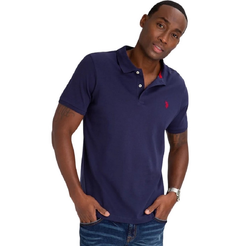 U.S POLO ASSN  41029 POLO T-SHIRT ΜΠΛΟΥΖΑ ΑΝΔΡΙΚΗ BLUE