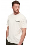 SUPERDRY TATTOO GRAPHIC LOOSE T-SHIRT ΜΠΛΟΥΖΑ ΑΝΔΡΙΚΗ ECRU