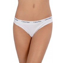 CALVIN KLEIN THONG 3PK ΕΣΩΡΟΥΧΟ ΓΥΝΑΙΚΕΙΟ BLACK/WHITE