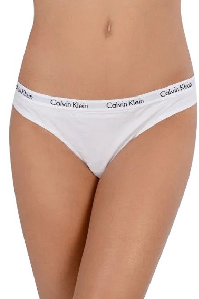 CALVIN KLEIN THONG 3PK ΕΣΩΡΟΥΧΟ ΓΥΝΑΙΚΕΙΟ BLACK/WHITE