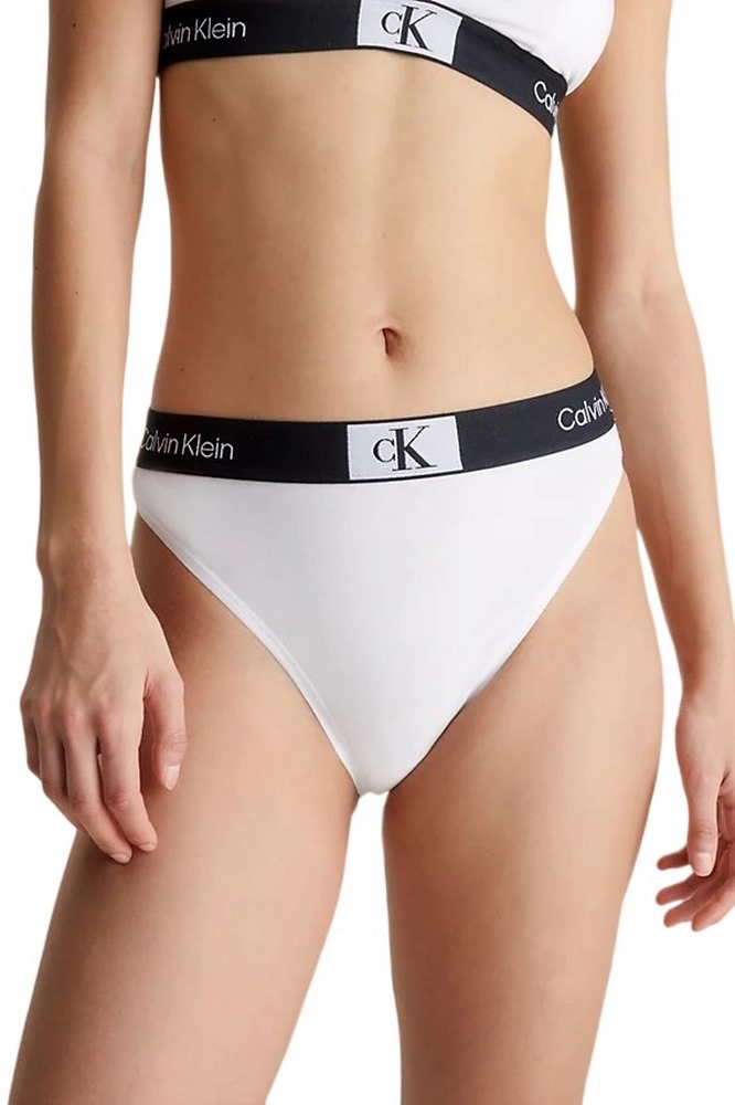 CALVIN KLEIN JEANS HIGH WAIST BRAZILIAN ΕΣΩΡΟΥΧΟ ΓΥΝΑΙΚΕΙΟ WHITE