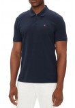 CALVIN KLEIN JEANS CASUAL PIQUE CLASSIC POLO T-SHIRT ΜΠΛΟΥΖΑ ΑΝΔΡΙΚΗ NAVY