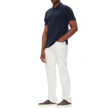 CALVIN KLEIN JEANS CASUAL PIQUE CLASSIC POLO T-SHIRT ΜΠΛΟΥΖΑ ΑΝΔΡΙΚΗ NAVY
